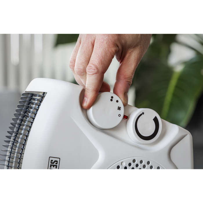 Fan Heater with 2 Heat Settings & Thermostat 2000W/230V | FH2010