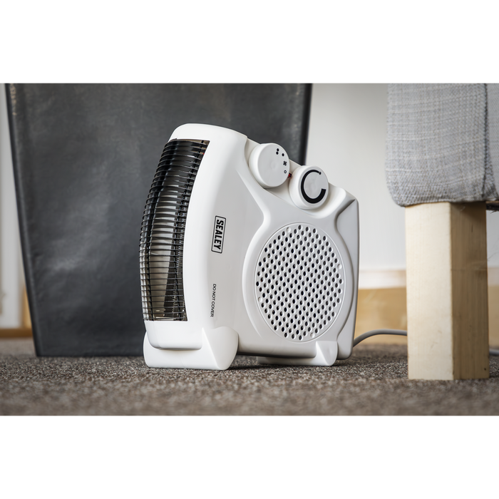 Fan Heater with 2 Heat Settings & Thermostat 2000W/230V | FH2010