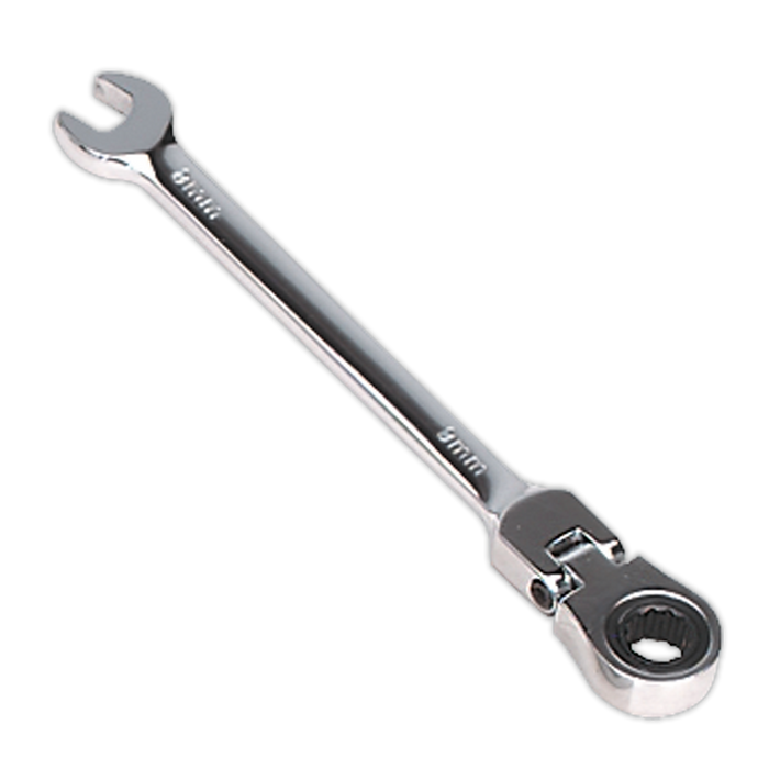 Premier Flexi-Head Ratchet Combination Spanner 8mm | FHRCW08