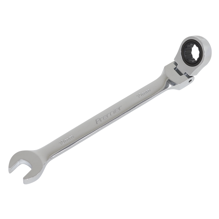 Premier Flexi-Head Ratchet Combination Spanner 10mm | FHRCW10