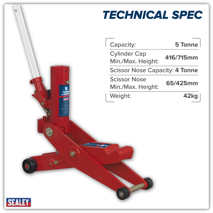 Hydraulic Forklift/Tractor Jack 4/5 Tonne | FJ45