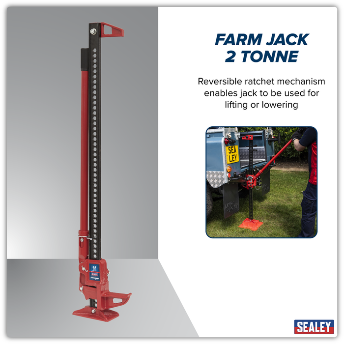 Farm Jack 1200mm 2 Tonne Capacity | FJ48
