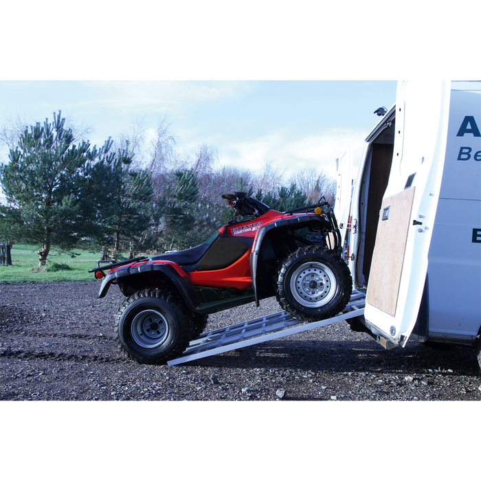 Motorcycle/Trike/ATV & Mini Tractor Ramp Wide Tri-Fold 680kg Capacity | FLR680T