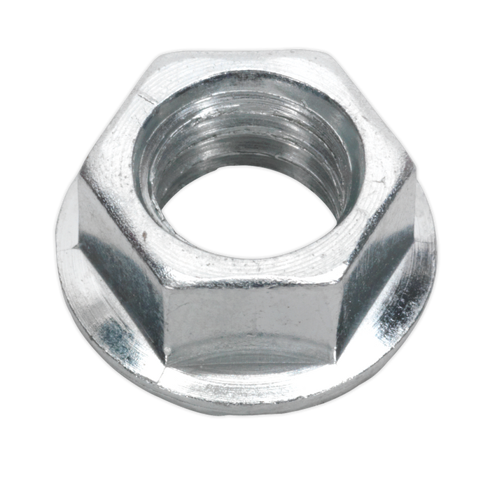 Zinc Plated Serrated Flange Nut M10 - Pack of 100 | FN10
