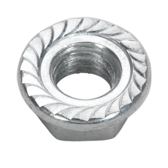 Zinc Plated Serrated Flange Nut M12 - Pack of 50 | FN12