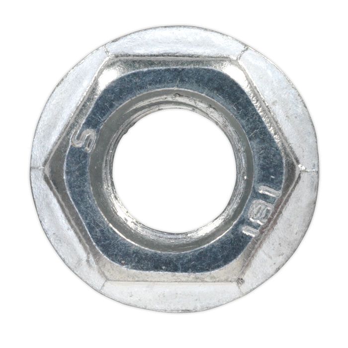 Zinc Plated Serrated Flange Nut M12 - Pack of 50 | FN12
