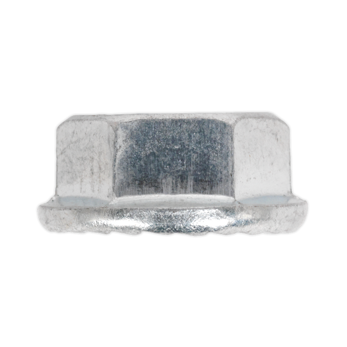 Zinc Plated Serrated Flange Nut M12 - Pack of 50 | FN12
