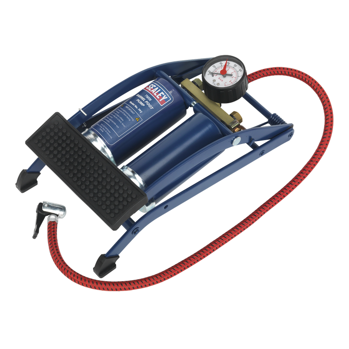 Twin Barrel Foot Pump | FP2
