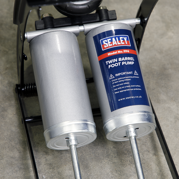 Twin Barrel Foot Pump | FP4