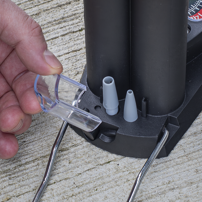 Mini Twin Barrel Bicycle Foot Pump | FP7