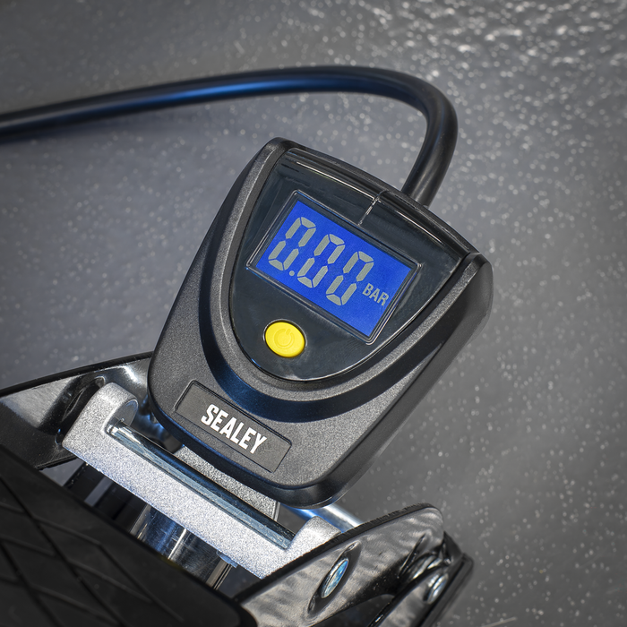 Single Barrel Digital Foot Pump | FP8D