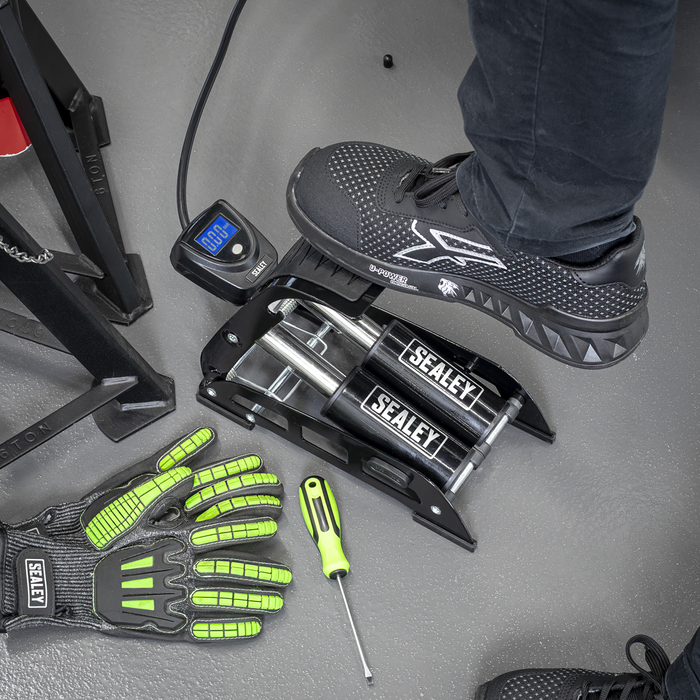 Twin Barrel Digital Foot Pump | FP9D