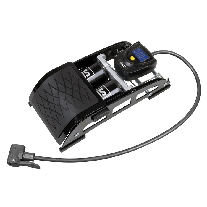 Twin Barrel Digital Foot Pump | FP9D