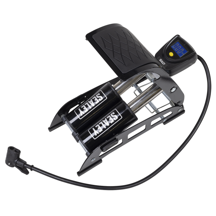 Twin Barrel Digital Foot Pump | FP9D
