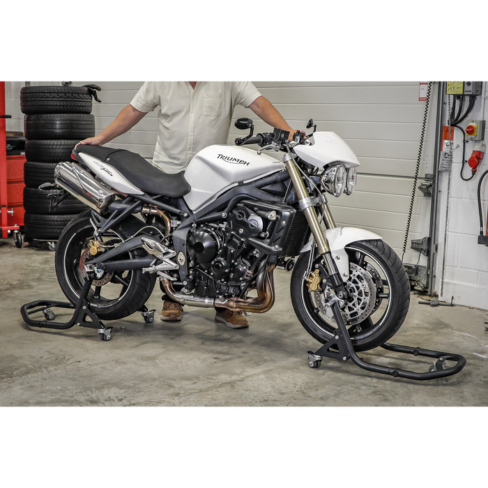 Universal Front Paddock Stand 360° Floating | FPS1MD