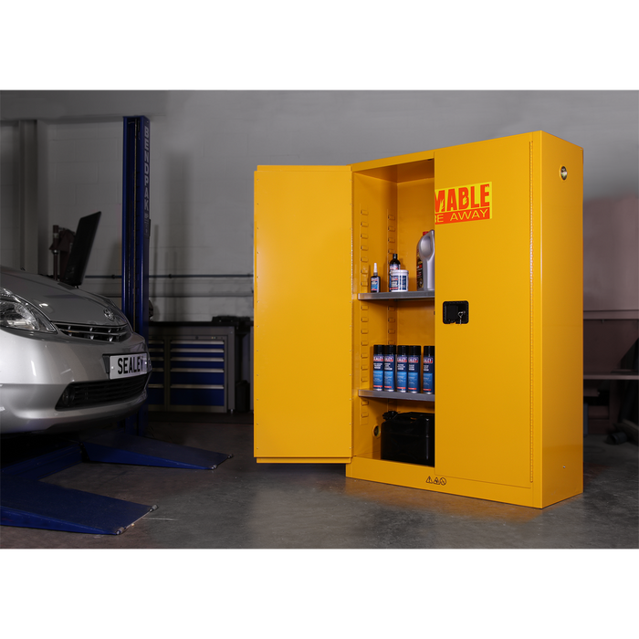 Flammables Storage Cabinet 1095 x 460 x 1655mm | FSC10