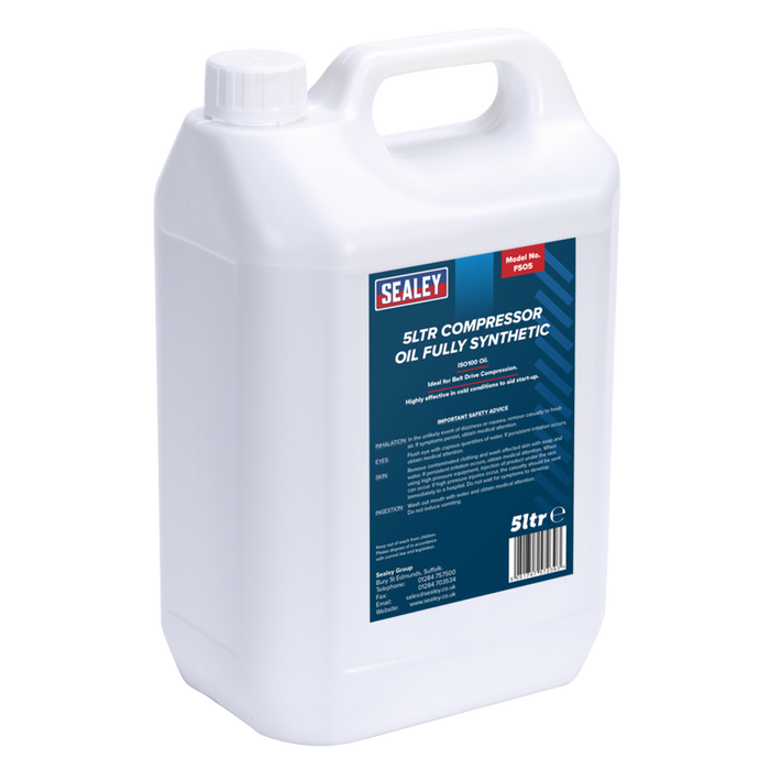 Compressor Oil Fully Synthetic 5L | FSO5
