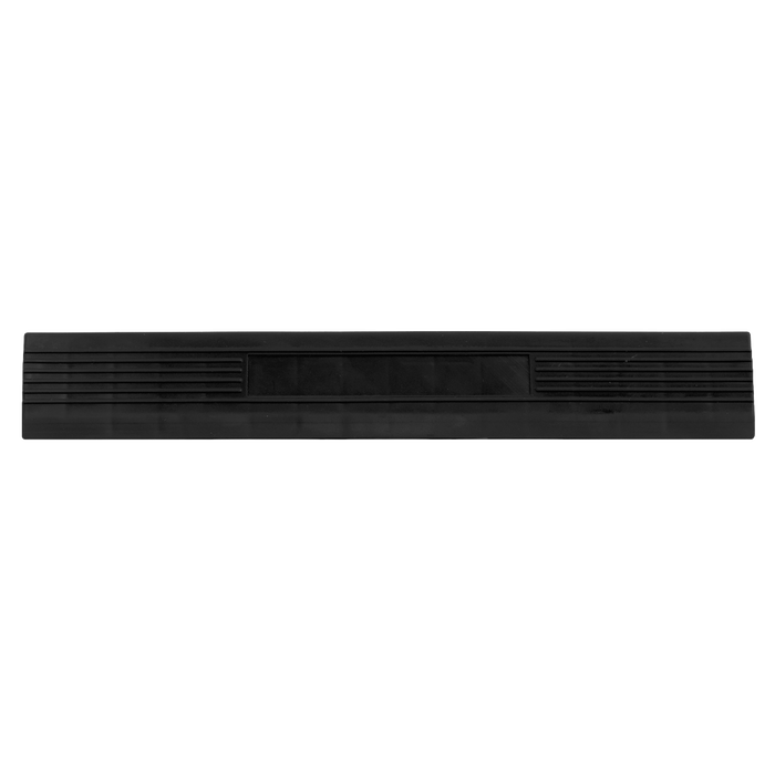 Polypropylene Floor Tile Edge 400 x 60mm, Black Male - Pack of 6 | FT3EBM