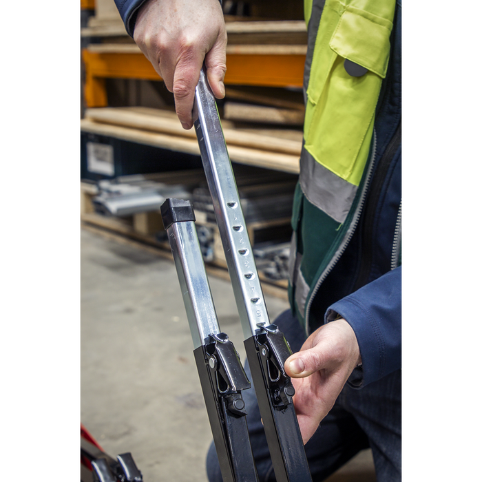 Fold Down Trestle with Adjustable Legs - Pair | FTAL12