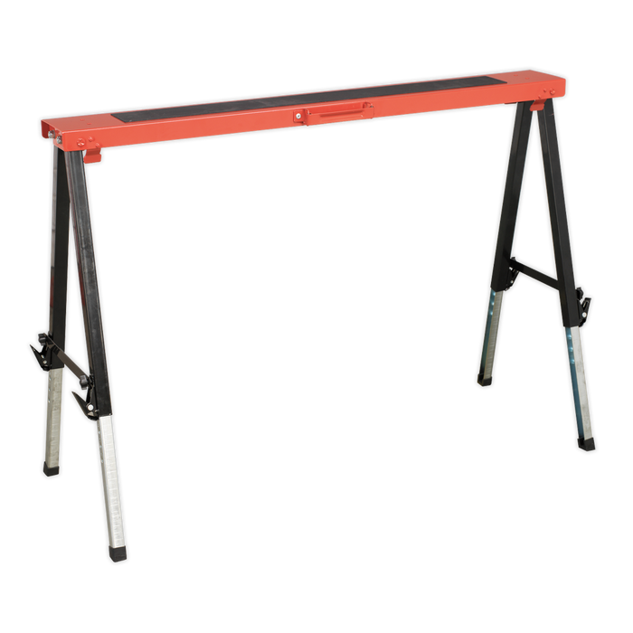 Fold Down Trestle with Adjustable Legs 150kg Capacity | FTAL1