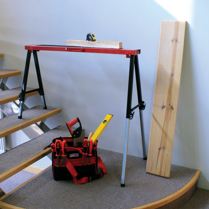Fold Down Trestle with Adjustable Legs 150kg Capacity | FTAL1