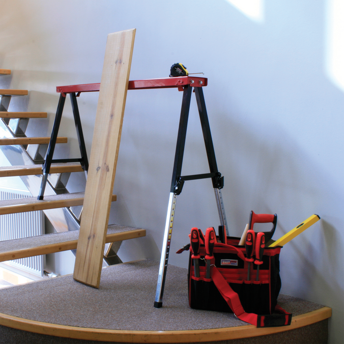 Fold Down Trestle with Adjustable Legs - Pair | FTAL12