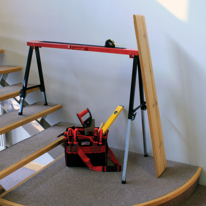 Fold Down Trestle with Adjustable Legs 150kg Capacity | FTAL1