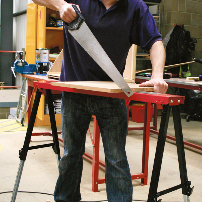 Fold Down Trestle with Adjustable Legs 150kg Capacity | FTAL1