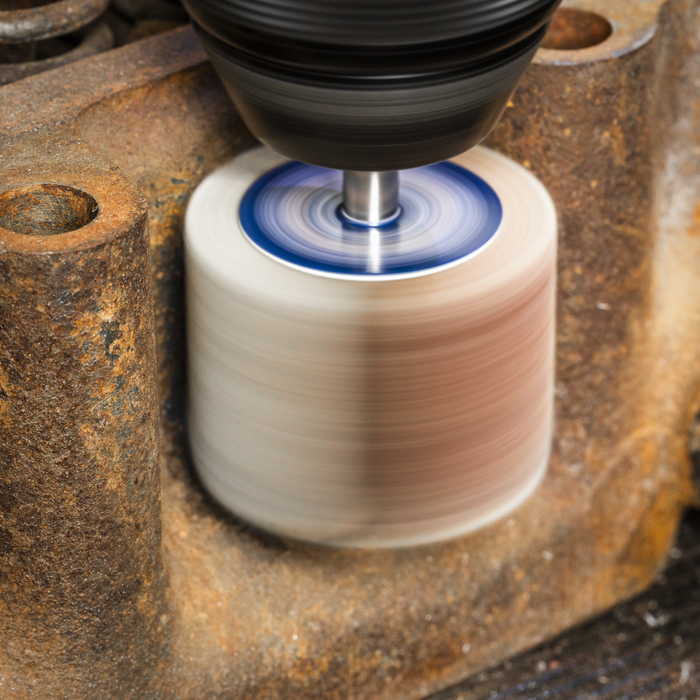40 x 30mm Abrasive Flap Wheel with 6mm Shaft 40Grit - Pack of 5 | FW4030405
