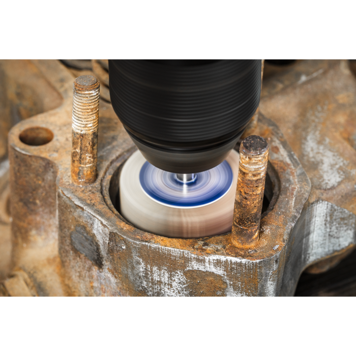 40 x 30mm Abrasive Flap Wheel with 6mm Shaft 60Grit - Pack of 5 | FW4030605