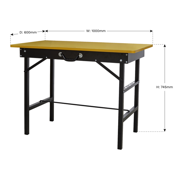 Portable Folding Workbench | FWB1000