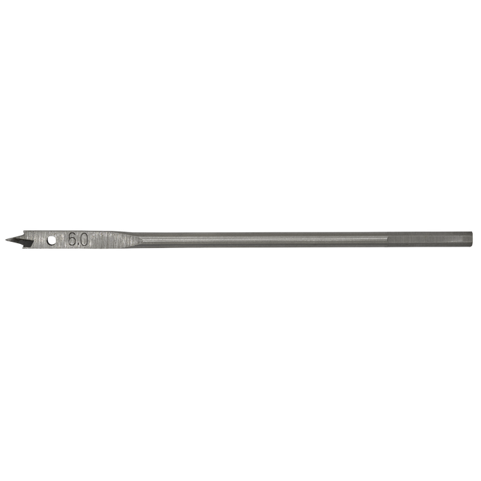 Worksafe® Flat Wood Drill Bit 6mm x 152mm | FWB60