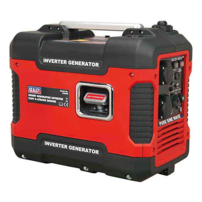 2000W Inverter Generator 4-Stroke Engine 230V | G2000I
