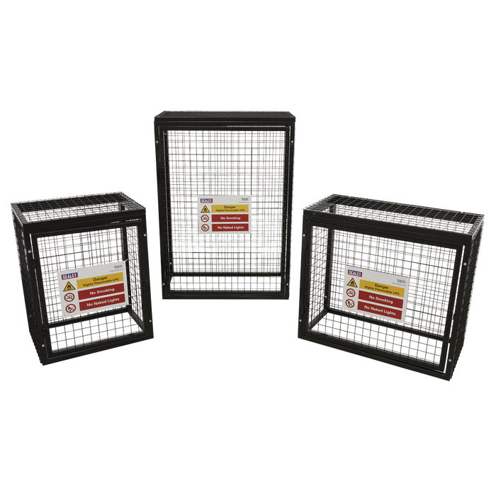 Gas Cylinder Safety Cage - 3 x 19kg | GCSC319