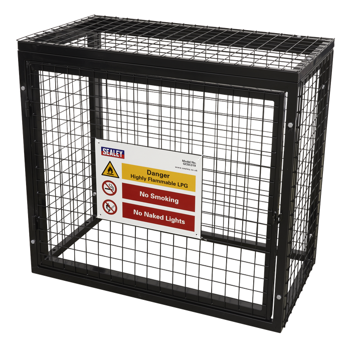 Gas Cylinder Safety Cage - 3 x 19kg | GCSC319