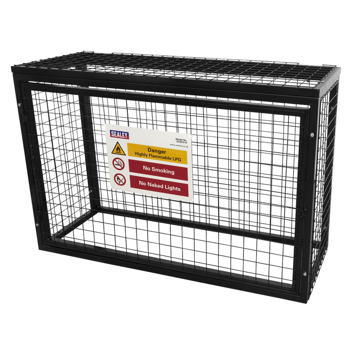 Gas Cylinder Safety Cage - 4 x 19kg | GCSC419