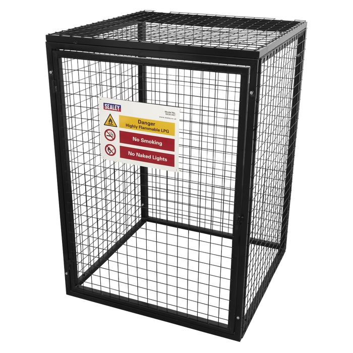 Gas Cylinder Safety Cage - 4 x 47kg | GCSC447
