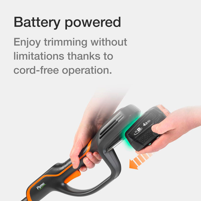 Flymo 18V UltraTrim 300 KIT 4.0 Battery Grass Trimmer | 970755501
