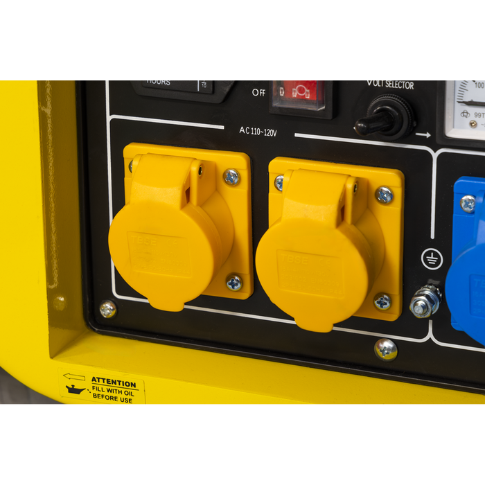 6000W Generator 13hp 4-Stroke Engine 110/230V | GG7500