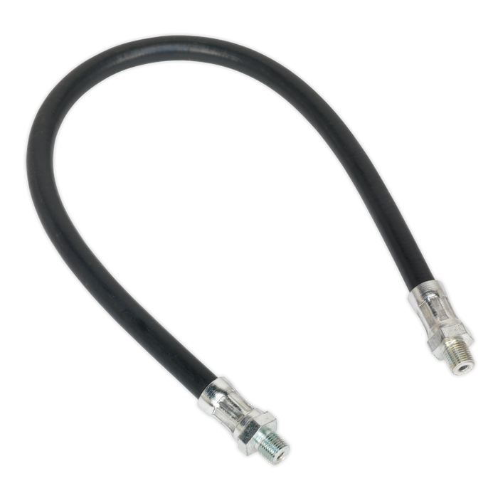 Flexible Rubber Grease Gun Delivery Hose 450mm 1/8"BSP | GGH450