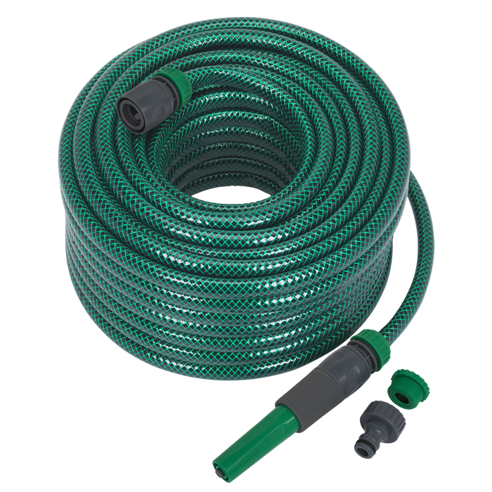Water Hose 30m with Fittings | GH30R