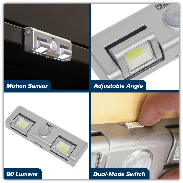 Auto Light with PIR Sensor 1W COB LED | GL93