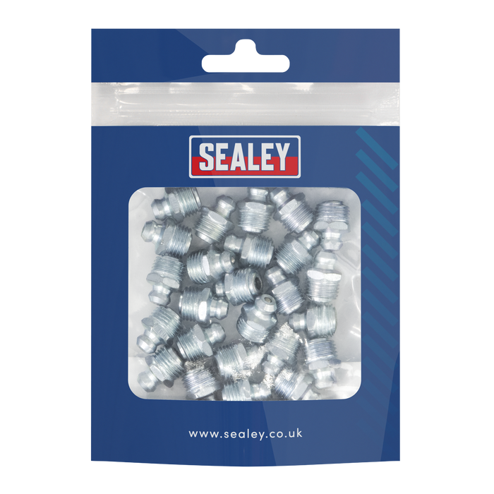 Straight Grease Nipple M10 x 1mm - Pack of 25 | GNM18