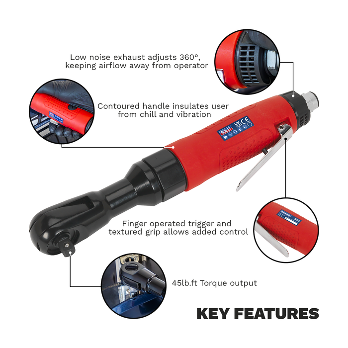 Generation Air Ratchet Wrench 3/8"Sq Drive | GSA20