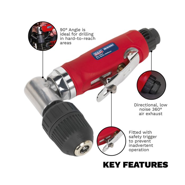 Generation Air Angle Drill with Keyless Chuck 10mm | GSA231