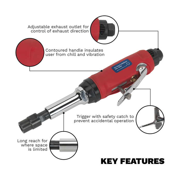 Generation Long Reach Air Die Grinder | GSA672