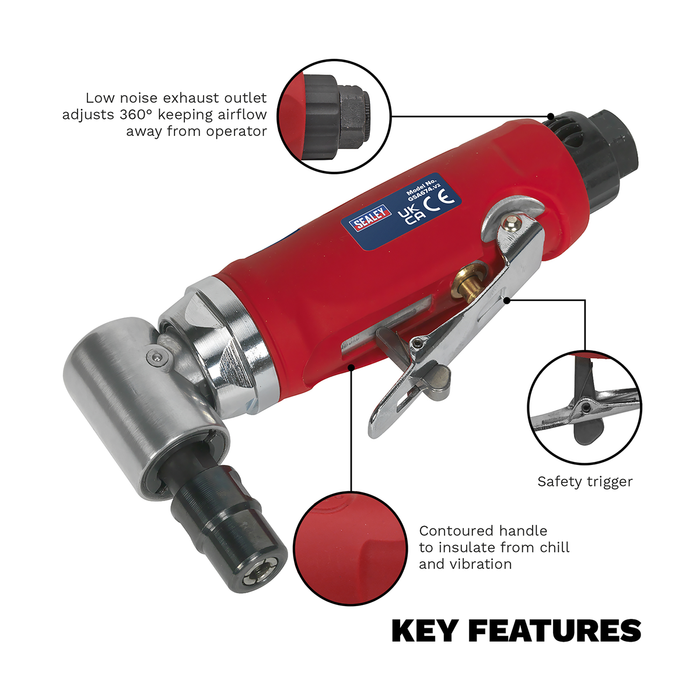 Generation 90° Angle Air Die Grinder | GSA674