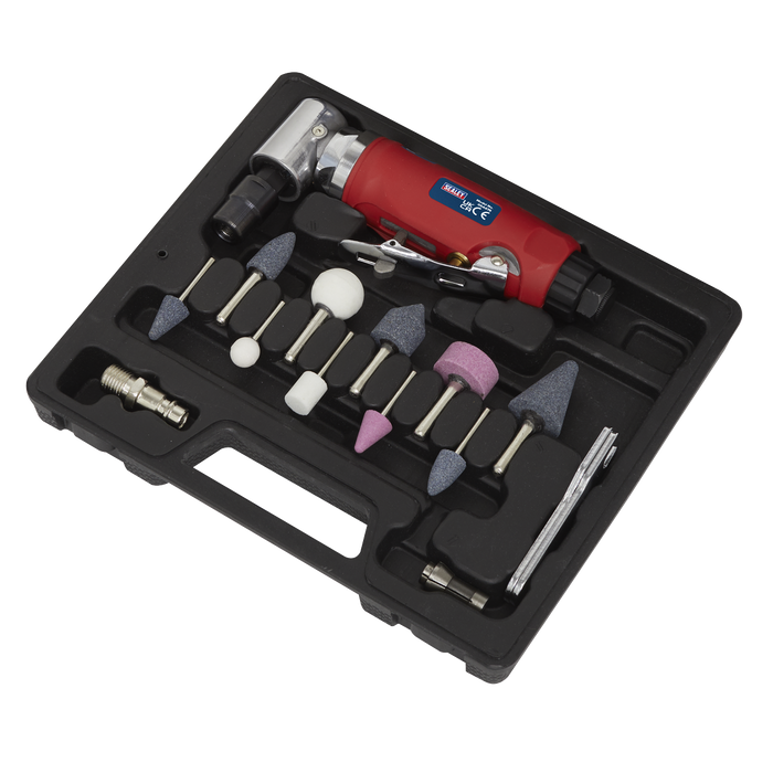 Generation 90° Angle Air Die Grinder Kit 15pc | GSA675