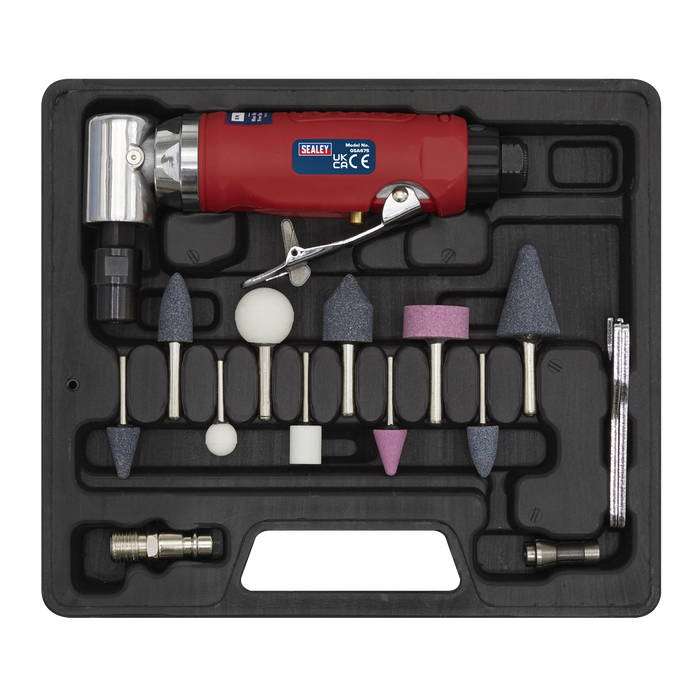 Generation 90° Angle Air Die Grinder Kit 15pc | GSA675