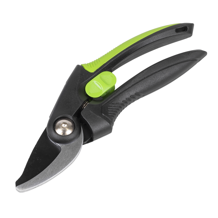 Bypass Secateurs with Soft Grip Handle, Safety Lock & Carbon Steel Blade, 208mm | GTSG001